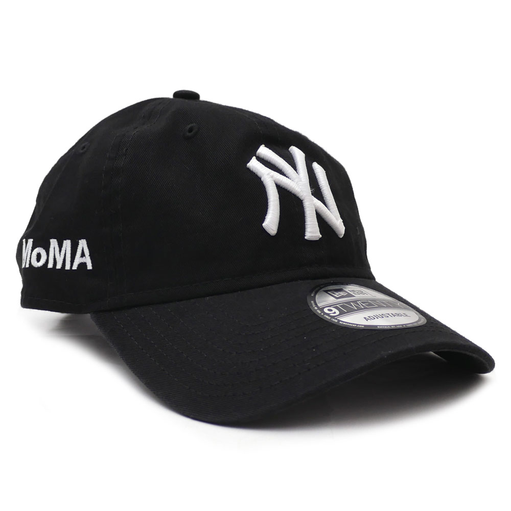楽天essense【本物・正規品】 新品 ニューエラ NEW ERA x モマ MoMA ニューヨーク ヤンキース 9TWENTY CAP ストラップバック キャップ BLACK ブラック 黒 メンズ レディース