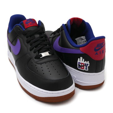 ナイキ NIKE AIR FORCE 1 07 LE エアフォース1 BLACK/PSYCHIC PURPLE CQ7506-084 メンズ