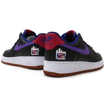 ナイキ NIKE AIR FORCE 1 07 LE エアフォース1 BLACK/PSYCHIC PURPLE CQ7506-084 メンズ