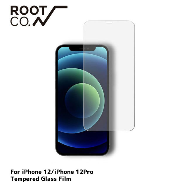 【本物・正規品】 新品 ルートコー ROOT CO. iPhone12/12 Pro Tempered Glass Film ガラスフィルム CLEAR クリア GTG-437410 メンズ レディース