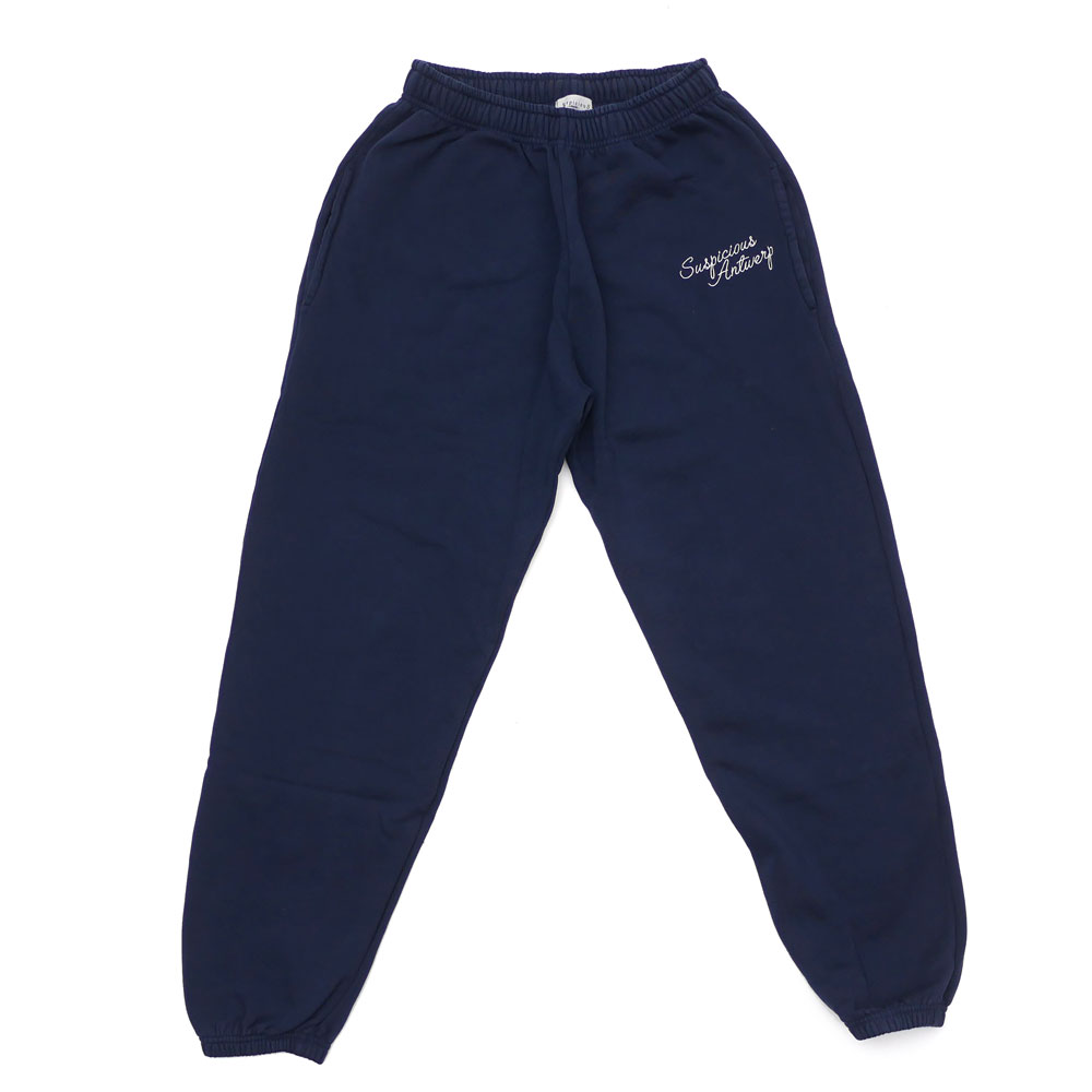 [期間限定ポイント20倍！] 新品 サスピシアス アントワープ SuspiciouS Antwerp The Navigator Sweatpants スウェットパンツ NIGHTFALLxOFF-WHITE ユニセックス