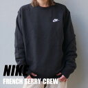 【本物・正規品】 新品 ナイキ NIKE French Terry Crew Sweat クルースウェット トレーナー BLACK ブラック 黒 BV2667-010 メンズ ETF085