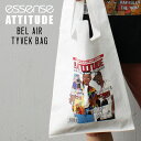 【本物・正規品】 新品 エッセンス essense x アティチュード ATTITUDE BEL AIR TYVEK BAG タイベック バッグ WHITE ホワイト メンズ レディース