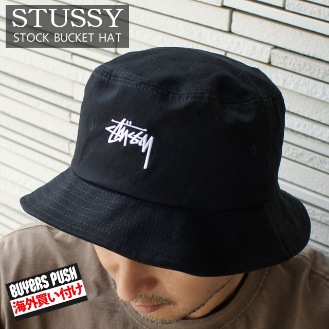 ステューシー 帽子・キャップ STUSSY STOCK BUCKET HATバケットハット 