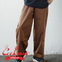 CookmanK戵X y{EKiz Vi NbN} Cookman Wide Chef Pants Ch VFt pc CHOCOLATE `R[g uE Y fB[X