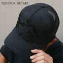 ヨシノリコタケ 【本物・正規品】 新品 ヨシノリコタケ YOSHINORI KOTAKE x バーニーズ ニューヨーク BARNEYS NEWYORK BLACK LINE STAR RHINESTONE CAMO MESH CAP キャップ BLACK ブラック 黒 メンズ