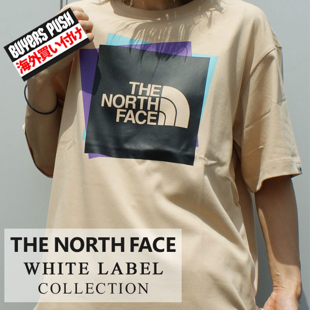 【本物・正規品】 【海外買付】【正規品】【並行輸入品】新品 ザ ノースフェイス ホワイトレーベル THE NORTH FACE WHITE LABEL MOVING BOX TEE Tシャツ G.BEIGE ベージュ メンズ レディース NT7UM14