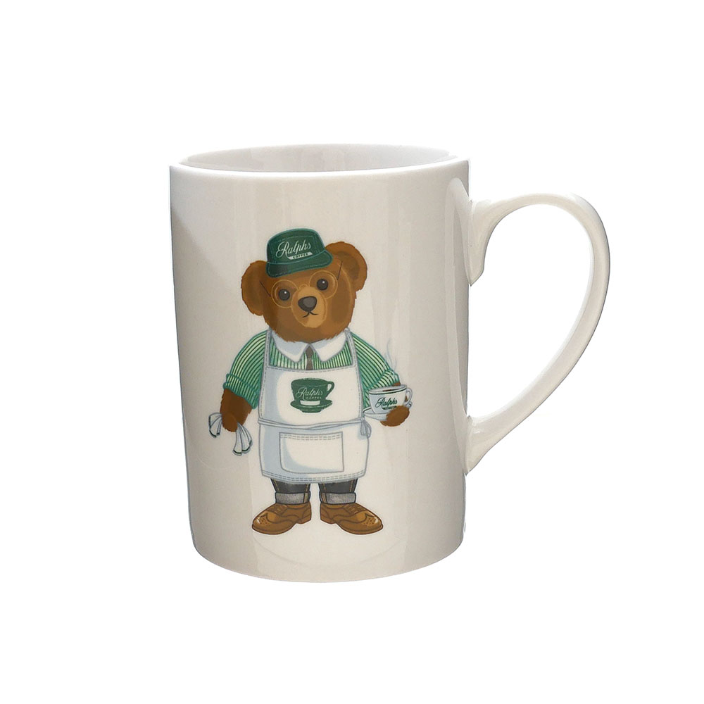 【本物・正規品】 新品 ラルフズ コーヒー Ralph's Coffee BARISTA BEAR MUG CUP マグカップ WHITE ホワイト メンズ レディース ポロ ラルフローレン POLO RALPH LAUREN