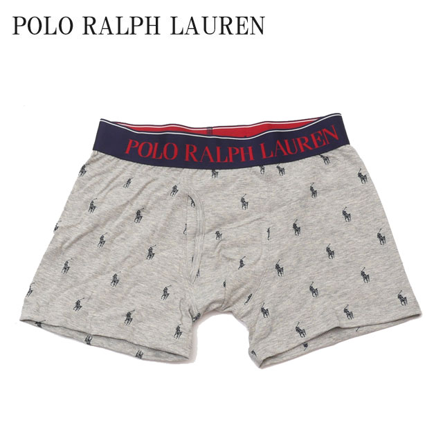 ポロ ラルフローレン ボクサーパンツ メンズ 【本物・正規品】 新品 ポロ ラルフローレン POLO RALPH LAUREN RM3-P301 KNIT BOXER ボクサーパンツ H.GREY ヘザーグレー メンズ