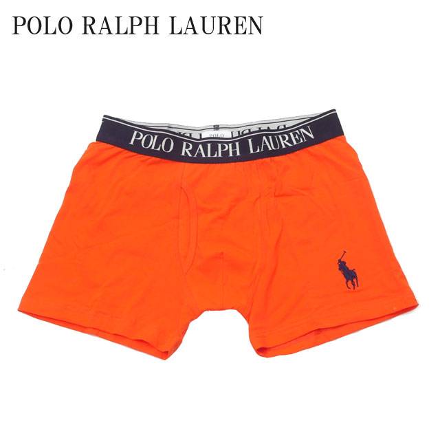 ポロ ラルフローレン ボクサーパンツ メンズ 【本物・正規品】 新品 ポロ ラルフローレン POLO RALPH LAUREN RM3-M304 KNIT BOXER ボクサーパンツ ORANGE オレンジ メンズ