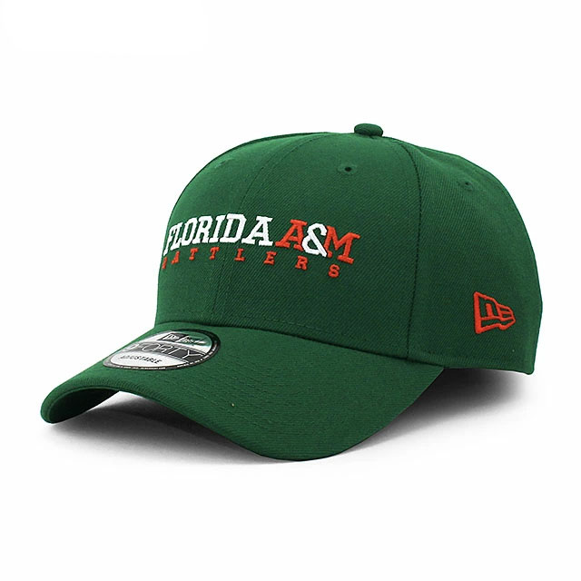 【本物・正規品】 新品 ニューエラ NEW ERA ap11428112 フロリダ A&M ラトラーズ 9FORTY CAP キャップ GREEN グリーン メンズ ETAM-9