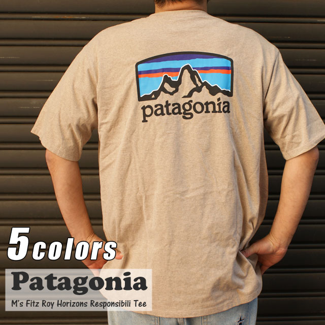 【本物・正規品】 新品 パタゴニア Patagonia M's Fitz Roy Horizons Responsibili Tee フィッツロイ ホライゾンズ レスポンシビリ Tシャツ 38501 メンズ レディース アウトドア キャンプ