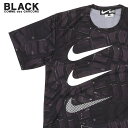 y{EKiz Vi ubN RfM\ BLACK COMME des GARCONS x iCL NIKE ARROW SWOOSH TEE TVc BLACK ubN  Y fB[X