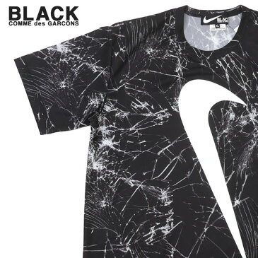 新品 ブラック コムデギャルソン BLACK COMME des GARCONS x ナイキ NIKE SPIDER WEB SWOOSH TEE Tシャツ BLACK ブラック 黒 メンズ レディース 新作 39ショップ