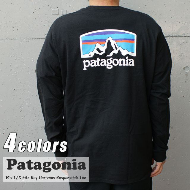  新品 パタゴニア Patagonia M's L/S Fitz Roy Horizons Responsibili Tee フィッツロイ ホライゾンズ レスポンシビリ 長袖Tシャツ 38514 メンズ レディース アウトドア キャンプ