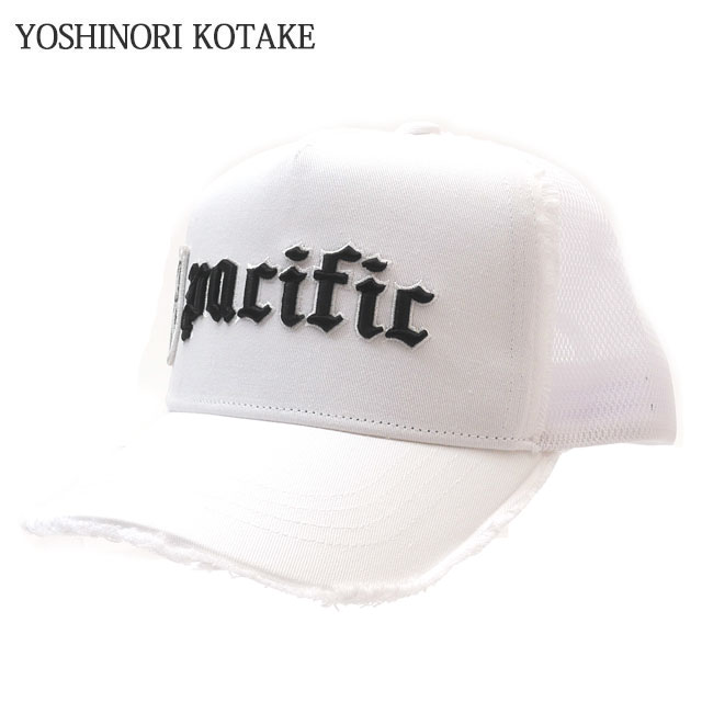 新品 ヨシノリコタケ YOSHINORI KOTAKE PACIFIC MESH CAP キャップ WHITE ホワイト 白 メンズ レディース 新作 39ショップ