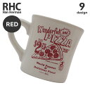 yʌʉiz Vi n[} RHC Ron Herman AMERICAN FOODS AJt[Y Mug Cup }OJbv RED