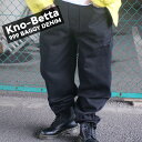 yʌʉiz Vi m[x^[ Kno-betta 999 BAGGY DENIM PANTS CARPENTER oM[ fjpc J[y^[ BLACK ubN Y fB[X