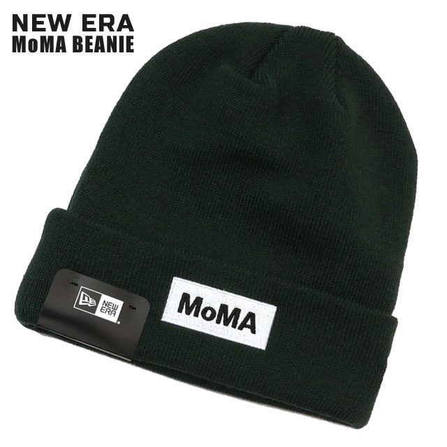 【本物・正規品】 新品 ニューエラ NEW ERA x モマ MoMA BEANIE ビーニー ニットキャップ GREEN グリーン メンズ レディース