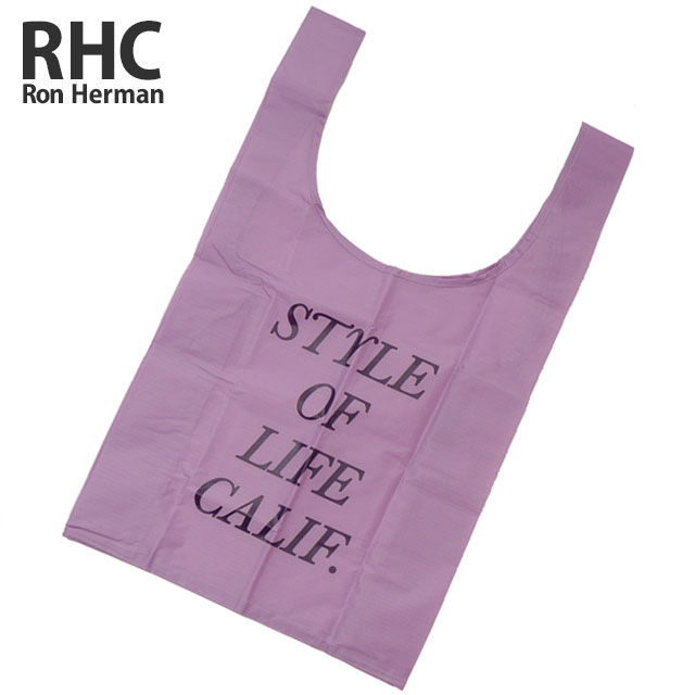 【本物・正規品】 新品 ロンハーマン RHC Ron Herman x バグゥ BAGGU 豊洲店OPEN5周年記念 Standard Reusable Bag エコバッグ PURPLE パープル 紫 メンズ レディース