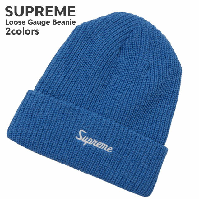 【本物・正規品】 新品 シュプリーム SUPREME Loose Gauge Beanie ルーズゲージ ビーニー メンズ レディース 新作