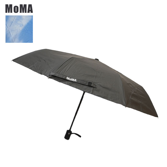 モマ 【本物・正規品】 新品 モマ MoMA Sky Umbrella スカイアンブレラ 折りたたみ傘 折り畳み傘 BLACK BLUE ブラック ブルー メンズ レディース ETF088