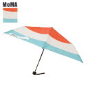 モマ 【本物・正規品】 新品 モマ MoMA Logo Umbrella ロゴアンブレラ 折りたたみ傘 折り畳み傘 RED BLUE レッド ブルー メンズ レディース ETF088