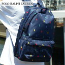 【本物 正規品】 新品 ポロ ラルフローレン POLO RALPH LAUREN Pony Backpack ビッグポニー バックパック リュック NAVY MULTI ネイビー マルチ メンズ レディース キッズ