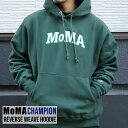 y{EKiz Vi } MoMA x `sI Champion Reverse Weave Hoodie o[XEB[u vI[o[p[J[ GREEN O[ Y ETF088