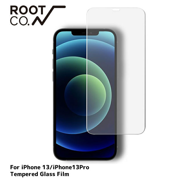 【本物・正規品】 新品 ルートコー ROOT CO. iPhone 13/13Pro GRAVITY Tempered Glass Film ガラスフィルム 液晶保護フィルム CLEAR クリア GTG-437441 メンズ レディース