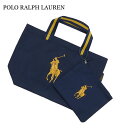 ラルフローレン 【本物・正規品】 新品 ポロ ラルフローレン POLO RALPH LAUREN PONY Shopping Tote トートバッグ NAVY ネイビー 紺 メンズ レディース