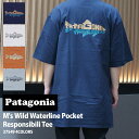 y{EKiz Vi p^SjA Patagonia M's Wild Waterline Pocket Responsibili Tee Y Ch EH[^[C |Pbg X|Vr TVc 37549 AEghA Lv R C T[tB nCLO V