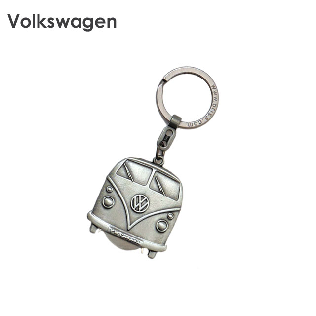 【本物・正規品】 新品 フォルクスワーゲン Volkswagen VW Collection T1 BUS ビンテージ キーリング キーホルダー SILVER シルバー 銀 メンズ レディース BUKH21