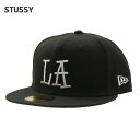 y{EKiz Vi Xe[V[ STUSSY LA NEW ERA CAP j[G Lbv BLACK ubN Y