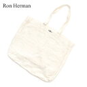 ロンハーマン　マザーズバッグ 【本物・正規品】 新品 ロンハーマン Ron Herman Linen Grocery Bag トートバッグ WHITE ホワイト メンズ レディース 新作