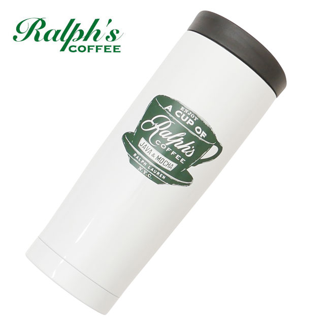 楽天essense【本物・正規品】 新品 ラルフズ コーヒー Ralph's Coffee RALPH'S CUP TUMBLER タンブラー WHITE ポロ ラルフローレン POLO RALPH LAUREN