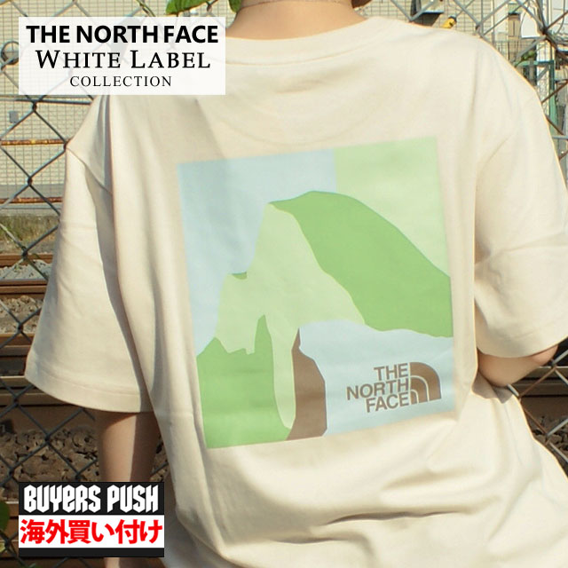 【本物・正規品】 新品 ザ ノースフェイス ホワイトレーベル THE NORTH FACE WHITE LABEL NT7UP10L GREEN CLIFF S/SR/TEE Tシャツ LT.BEIGE メンズ レディース BUYERS PUSH