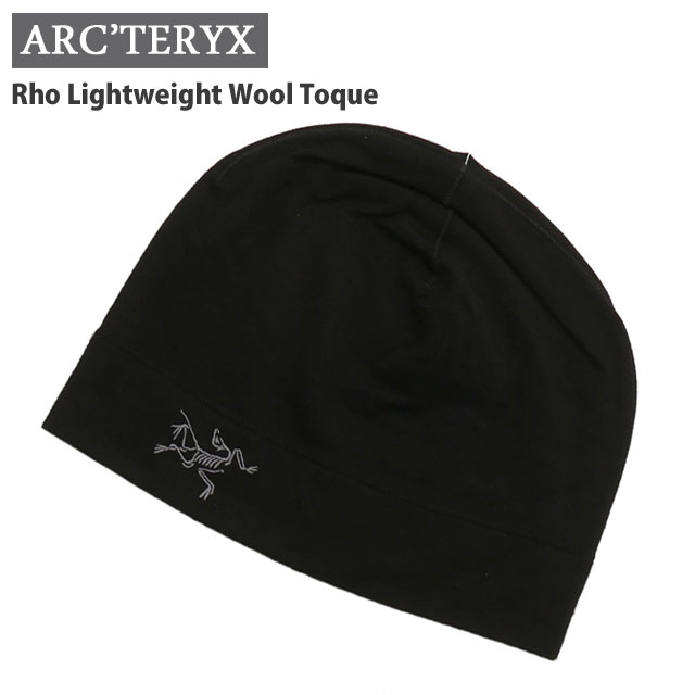  新品 アークテリクス ARC'TERYX Rho Lightweight Wool Toque ビーニー BLACK ブラック X000005990