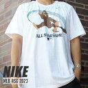 y{EKiz Vi iCL NIKE ASG Suqatch Cotton Tee TVc MLB VAg I[X^[Q[ 2023 WHITE zCg  Y