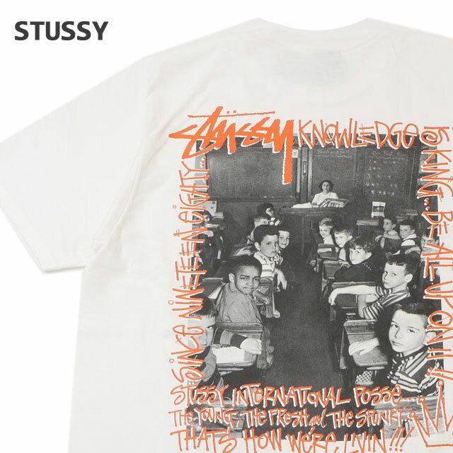  新品 ステューシー STUSSY CLASSROOM TEE Tシャツ メンズ 新作 スケート ストリート エイトボール ストックロゴ ストゥーシー スチューシー