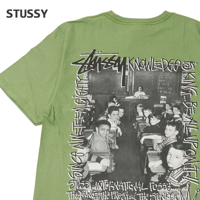 【本物・正規品】 新品 ステューシー STUSSY CLASSROOM TEE Tシャツ メンズ 新作