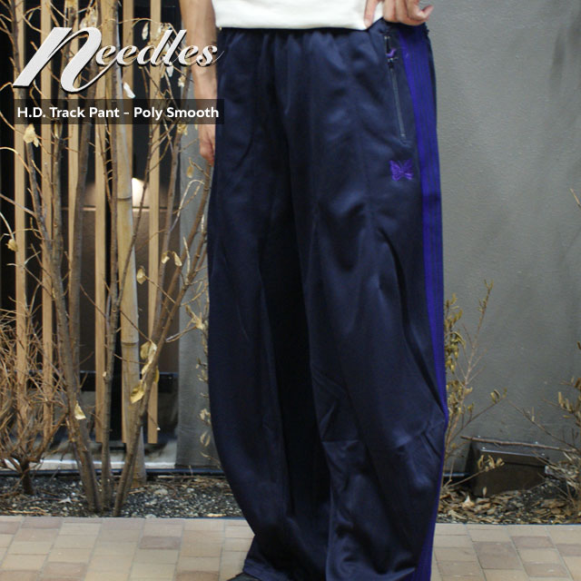 希少 ニードルスneedles H.Dトラックパンツ ヒザデル XS needles 24ss