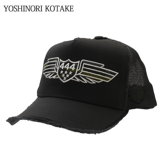 【本物・正規品】 新品 ヨシノリコタケ YOSHINORI KOTAKE WING LOGO MESH CAP キャップ 新作 エンブレム ゴルフキャップ スポーツ