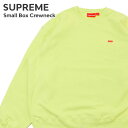 【本物・正規品】 新品 シュプリーム SUPREME Small Box Crewneck クルー スウェット メンズ 新作 ストリート スケート スケーター