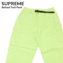 y{EKiz Vi Vv[ SUPREME Belted Trail Pant xebh gC pc Y V Xg[g XP[g XP[^[