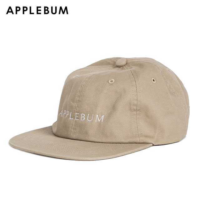 【本物・正規品】 新品 アップルバム APPLEBUM Museum Logo Cap ロゴ キャップ BEIGE ベージュ メンズ レディース