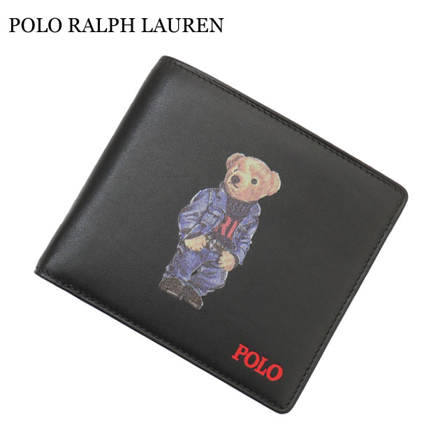 ʪʡ  ݥ ե POLO RALPH LAUREN Polo Bear Print Folded Wallet ٥ ޤ å  ǥ