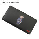 【本物・正規品】 新品 ポロ ラルフローレン POLO RALPH LAUREN Polo Bear Print Round Zip Long Wallet ベア ジップ 長財布 ウォレット メンズ レディース(4)