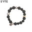 【本物・正規品】 新品 サイト S'YTE ONYX BEAD+LAVA STONE BRACELET オニキス ラヴァストーン ブレスレット メンズ レディース Yohji Yamamoto ヨウジヤマモト プリュス プールオム ワイスリー Y-3 山本耀司