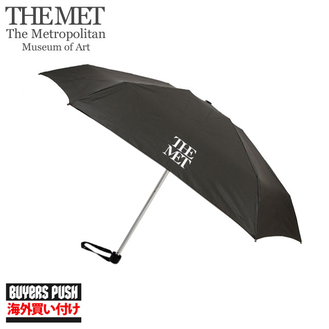 ʪʡ  ȥݥ꥿Ѵ The Metropolitan Museum of Art MET Met Logo Folding Umbrella ޤ߻ ߥ塼ॷå  ̤ȯ